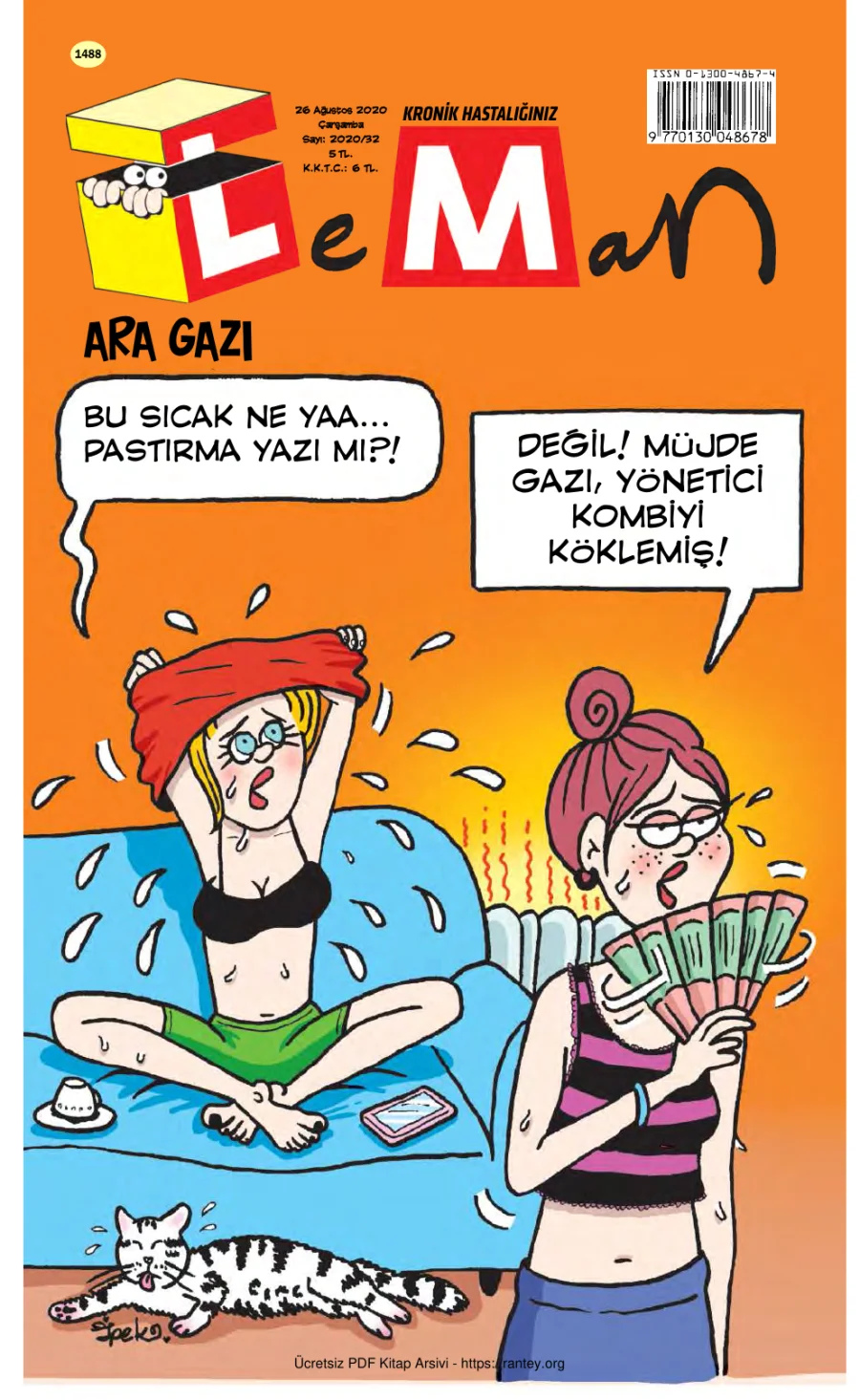 LeMan 2020 Sayı 1488 kapak görseli