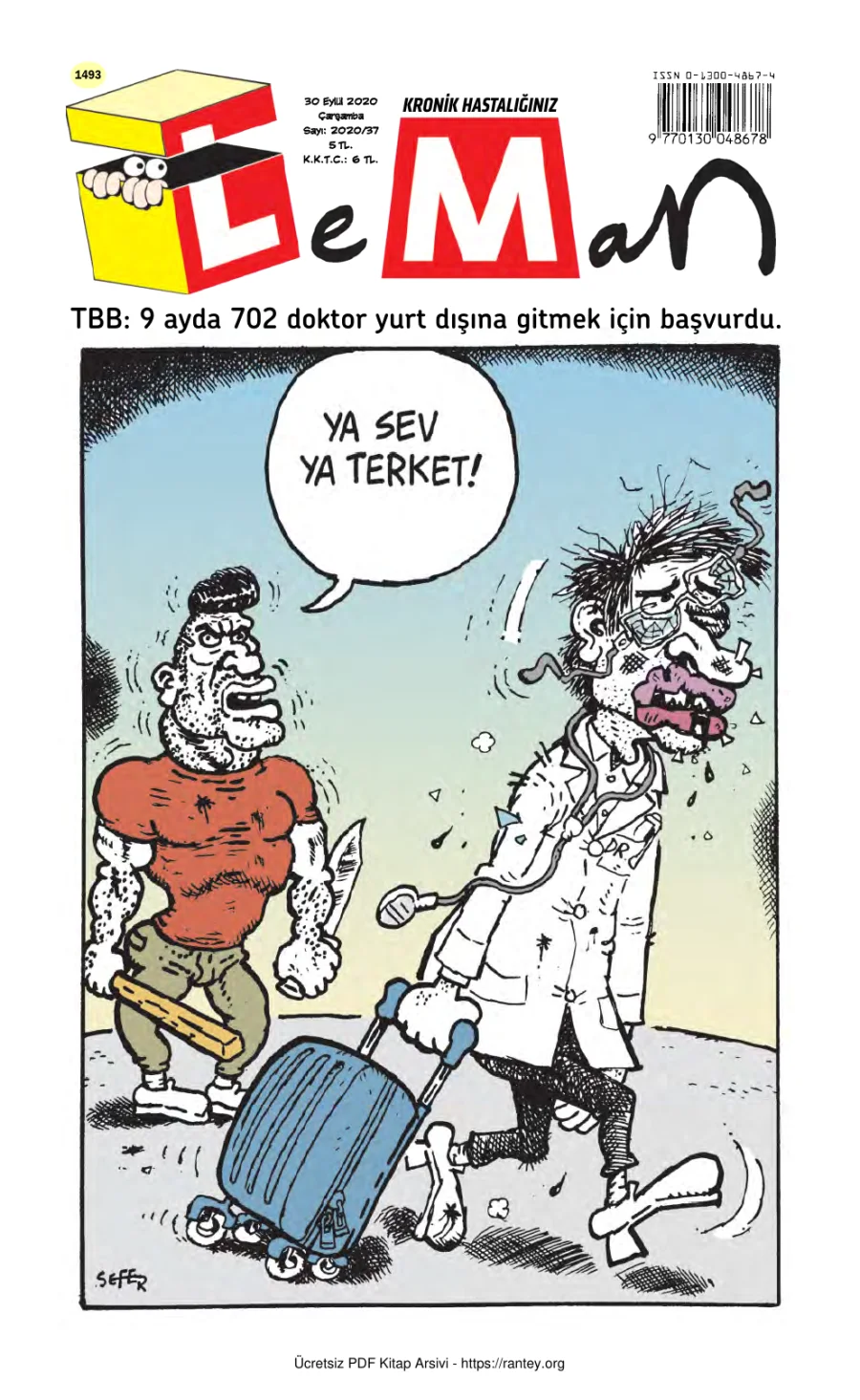 LeMan 2020 Sayı 1493 kapak görseli