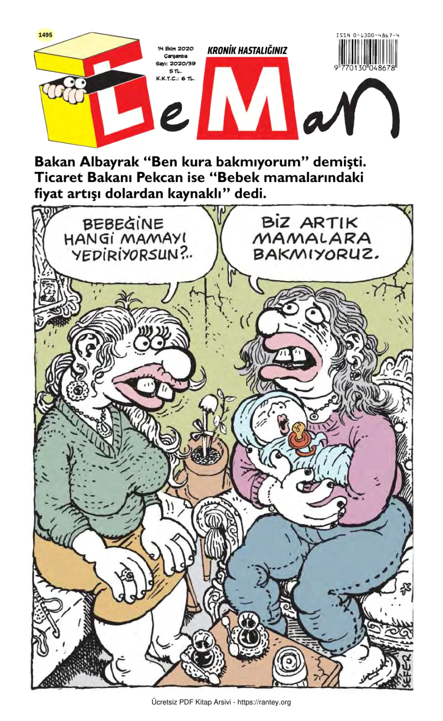 LeMan 2020 Sayı 1495 kapak görseli