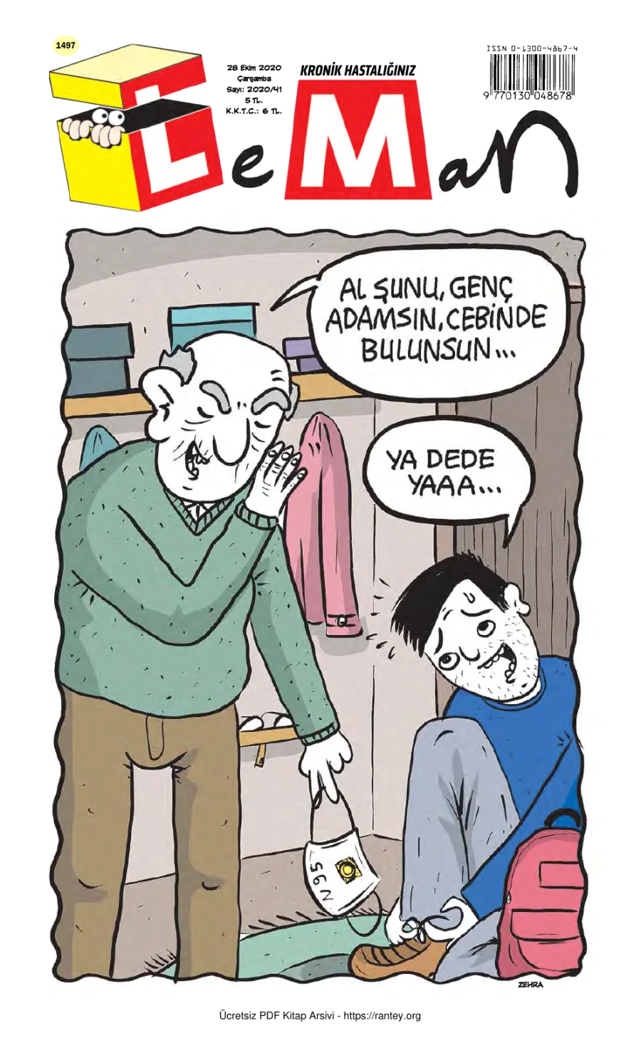 LeMan 2020 Sayı 1497 kapak görseli