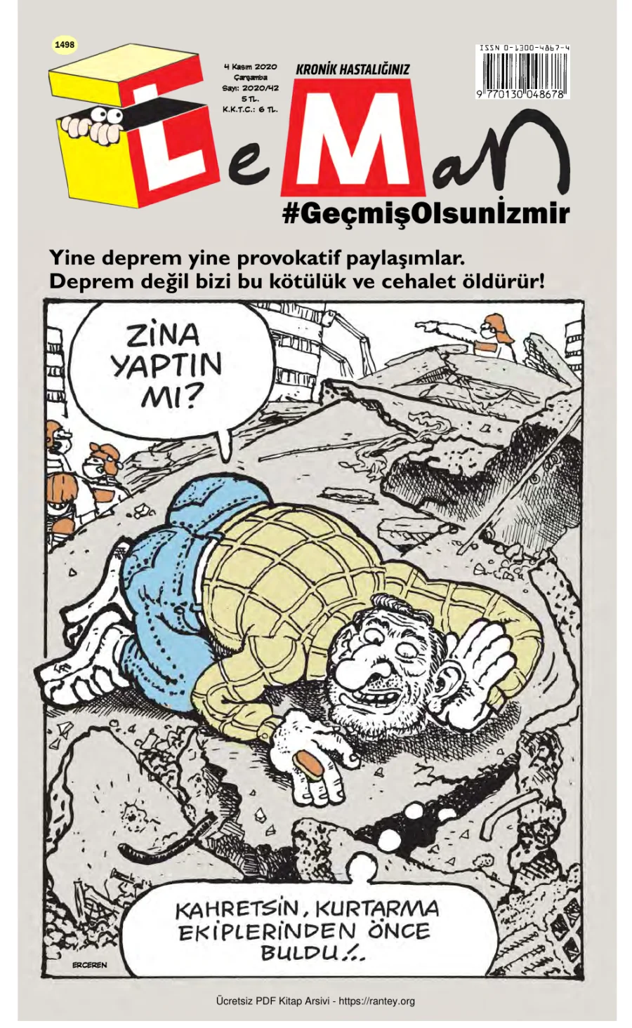 LeMan 2020 Sayı 1498 kapak görseli