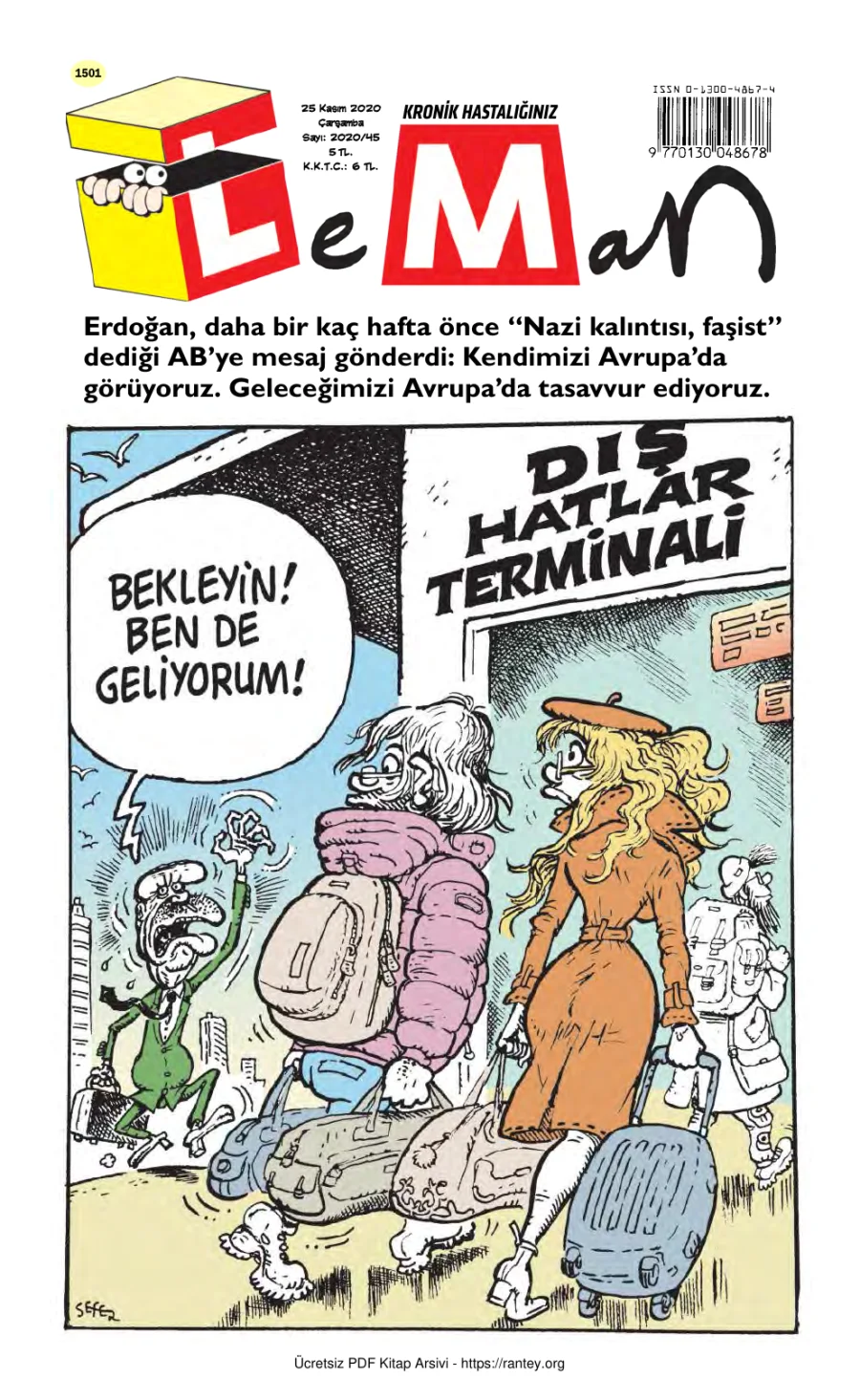 LeMan 2020 Sayı 1501 kapak görseli
