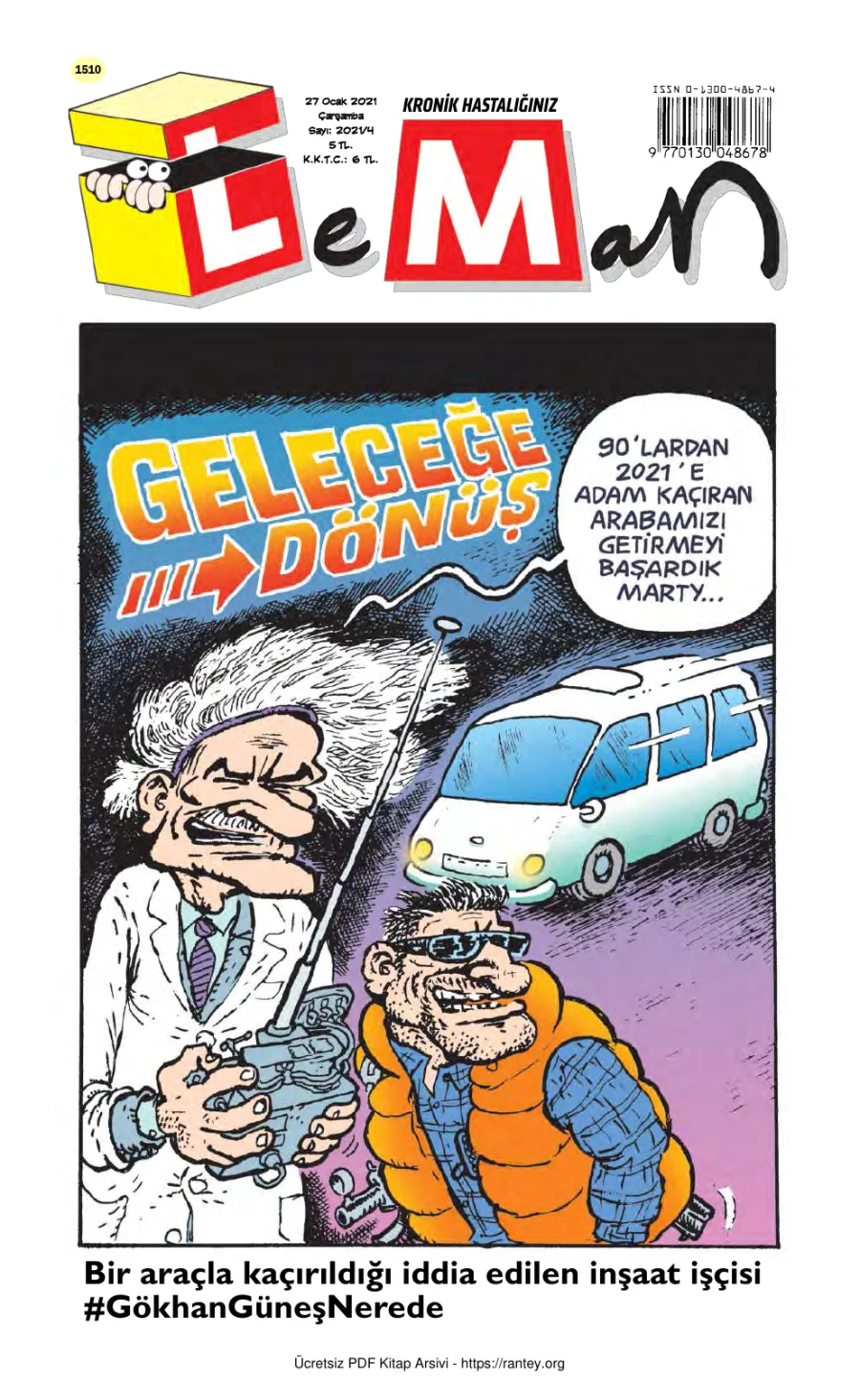 LeMan 2021 Sayı 1510 kapak görseli