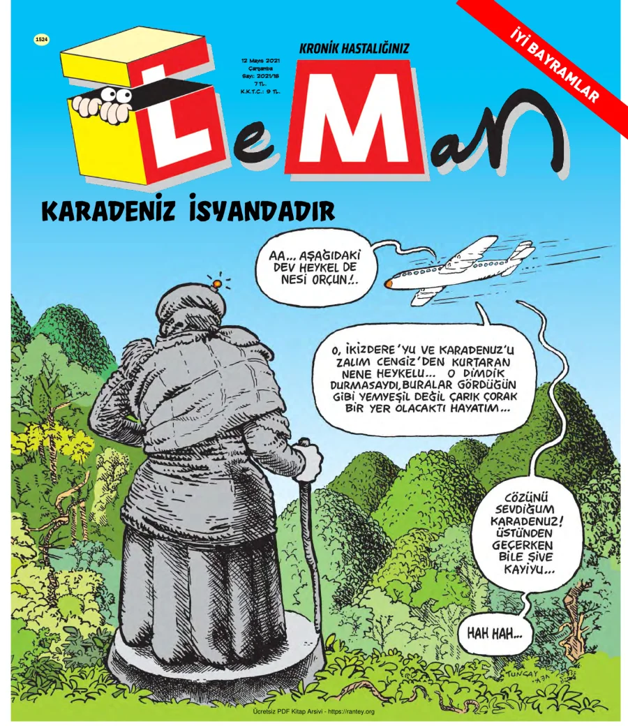 LeMan 2021 Sayı 1524 kapak görseli