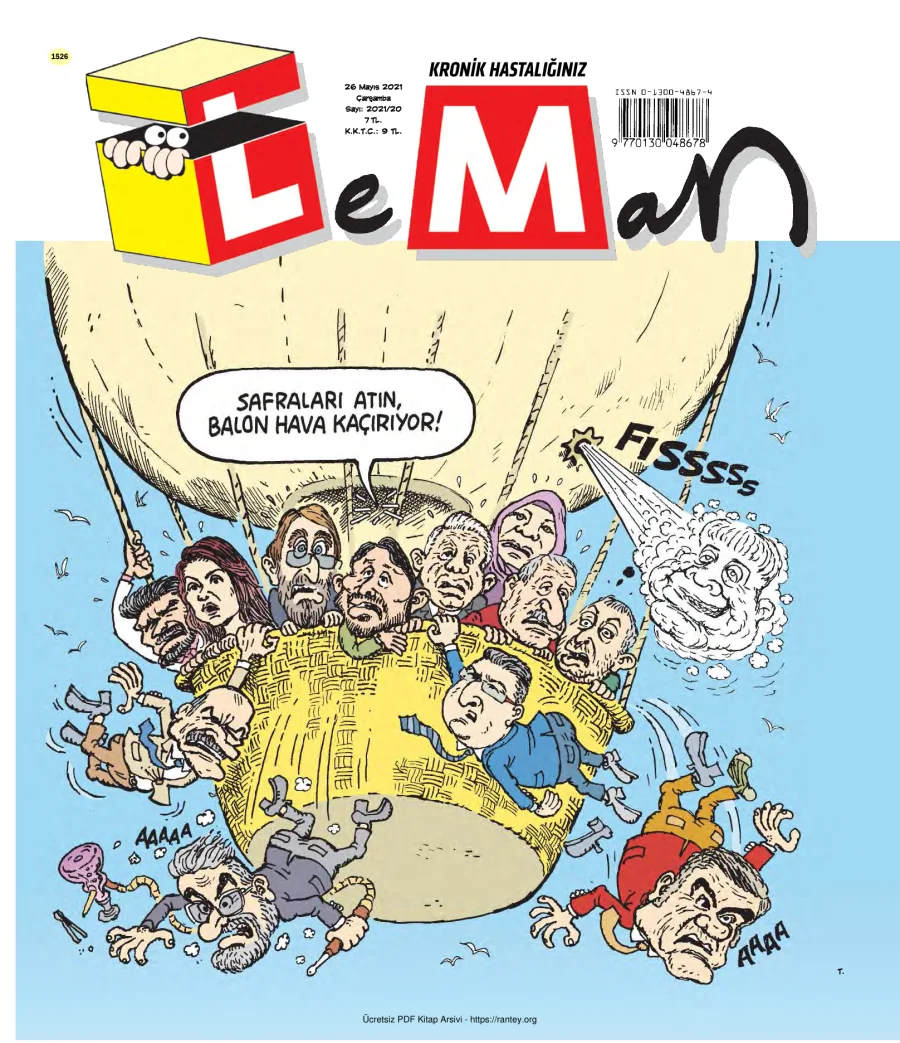 LeMan 2021 Sayı 1527 kapak görseli