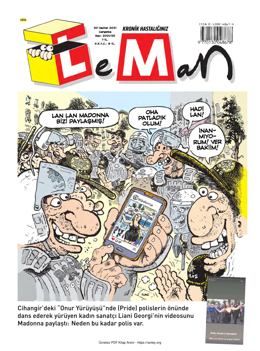 LeMan 2021 Sayı 1531 kapak görseli