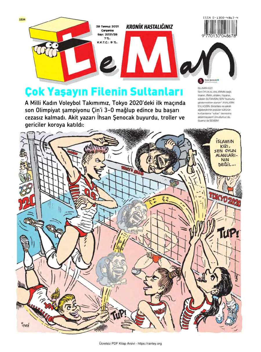 LeMan 2021 Sayı 1534 kapak görseli