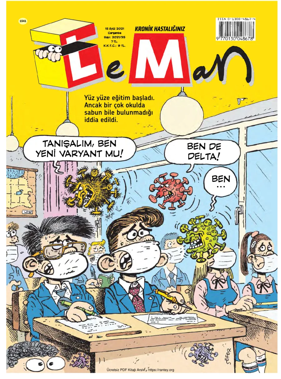 LeMan 2021 Sayı 1541 kapak görseli