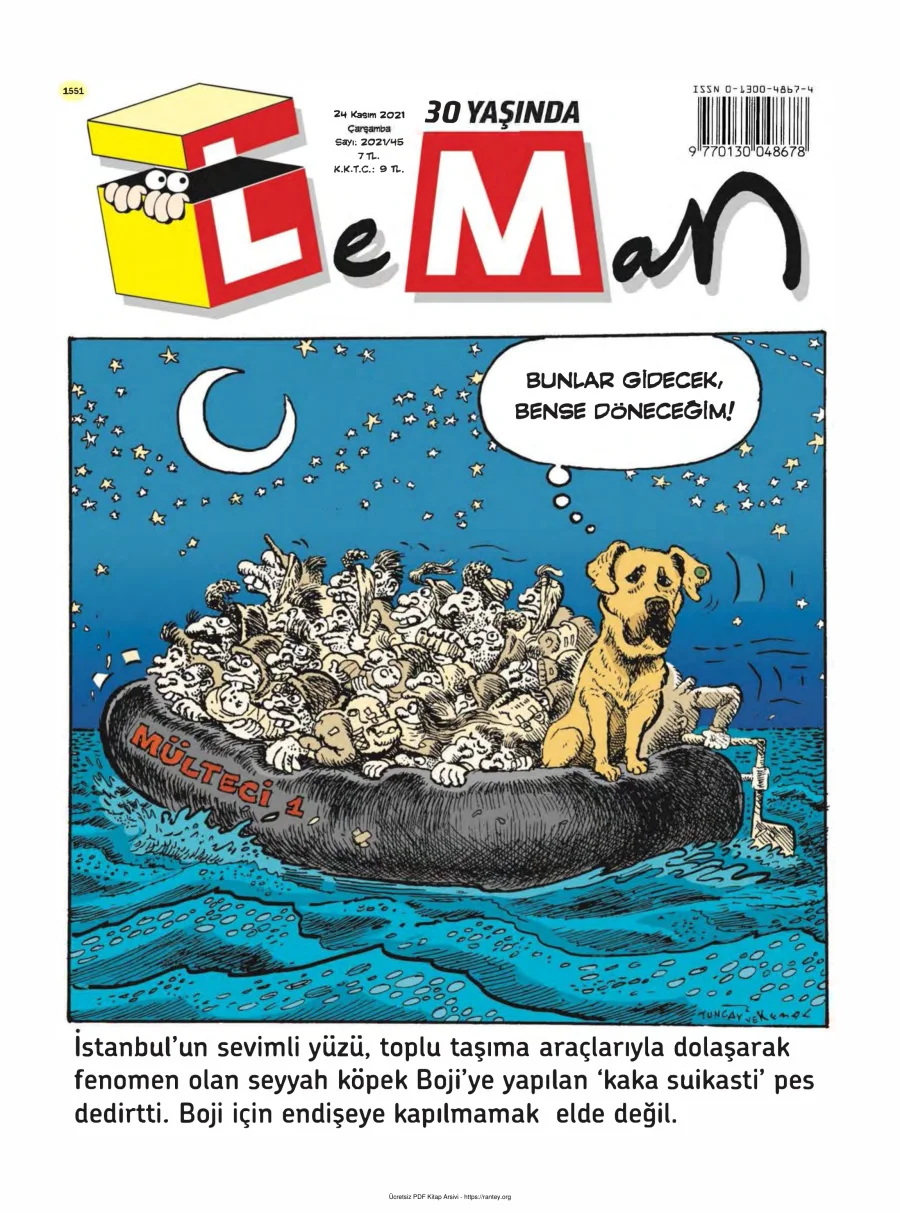 LeMan 2021 Sayı 1551 kapak görseli