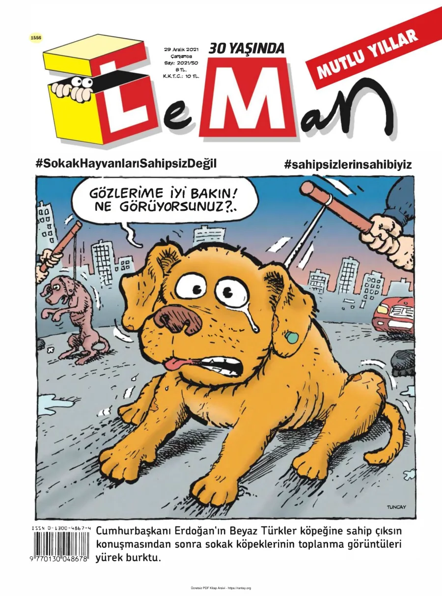 LeMan 2021 Sayı 1556 kapak görseli