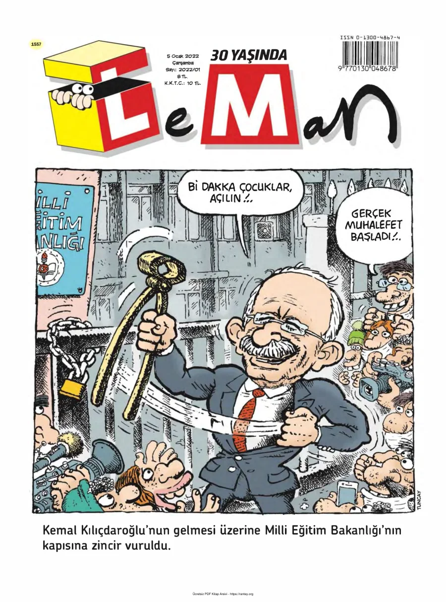 LeMan 2022 Sayı 1557 kapak görseli