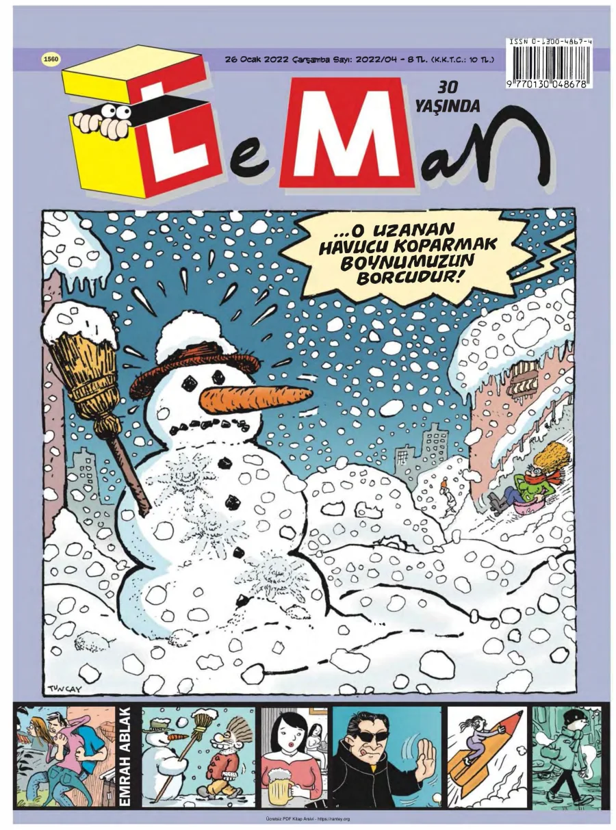 LeMan 2022 Sayı 1560 kapak görseli