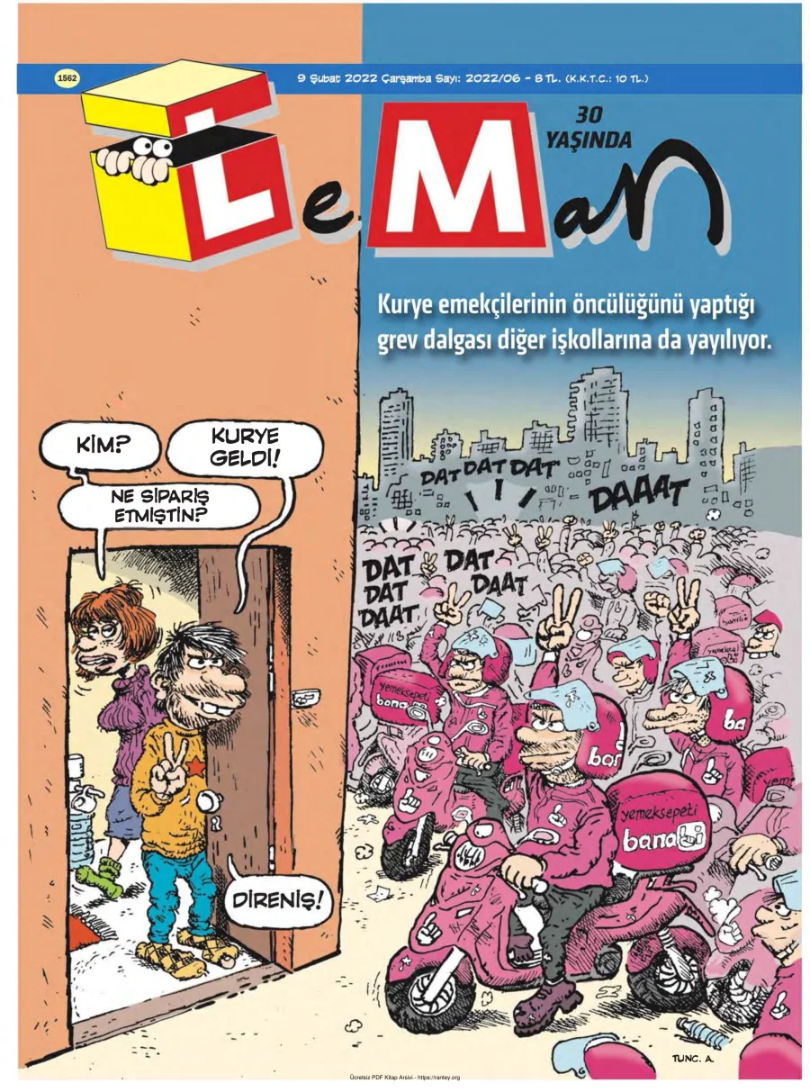 LeMan 2022 Sayı 1562 kapak görseli