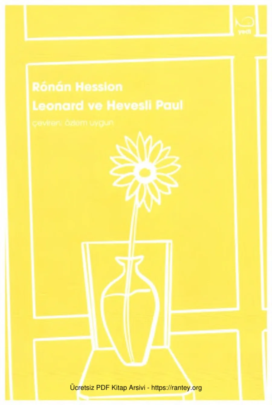 Leonard ve Hevesli Paul Yedi Kültür Yayınları kapak görseli