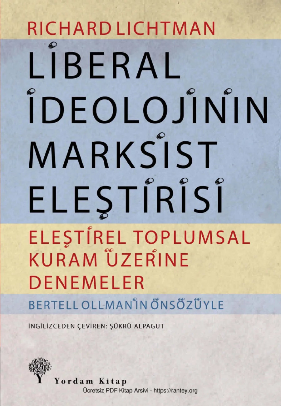 Liberal İdeolojinin Marksist Eleştirisi kapak görseli