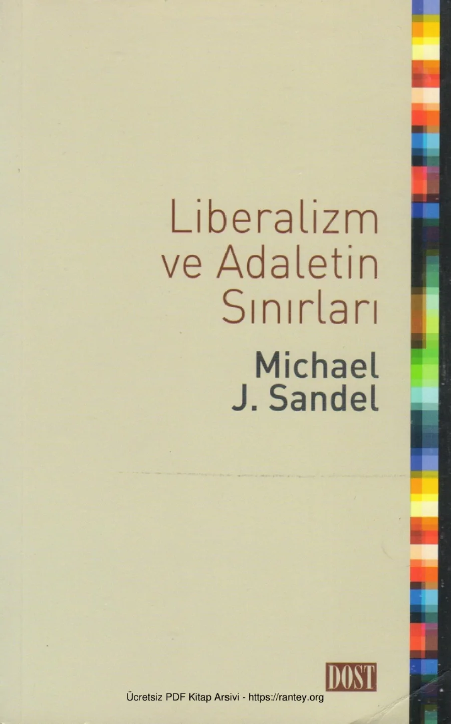 Liberalizm ve Adaletin Sınırları kapak görseli