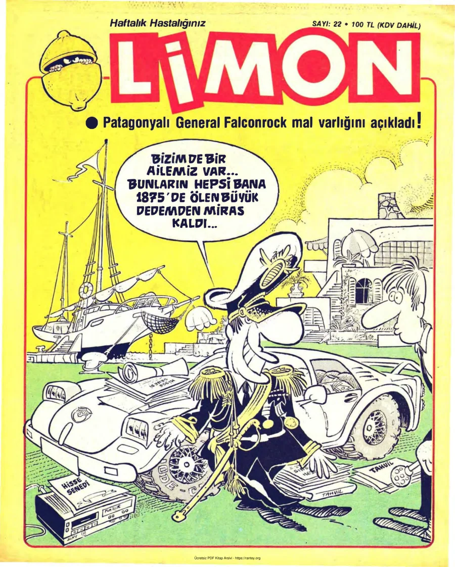 Limon 1986 Sayı 022 kapak görseli