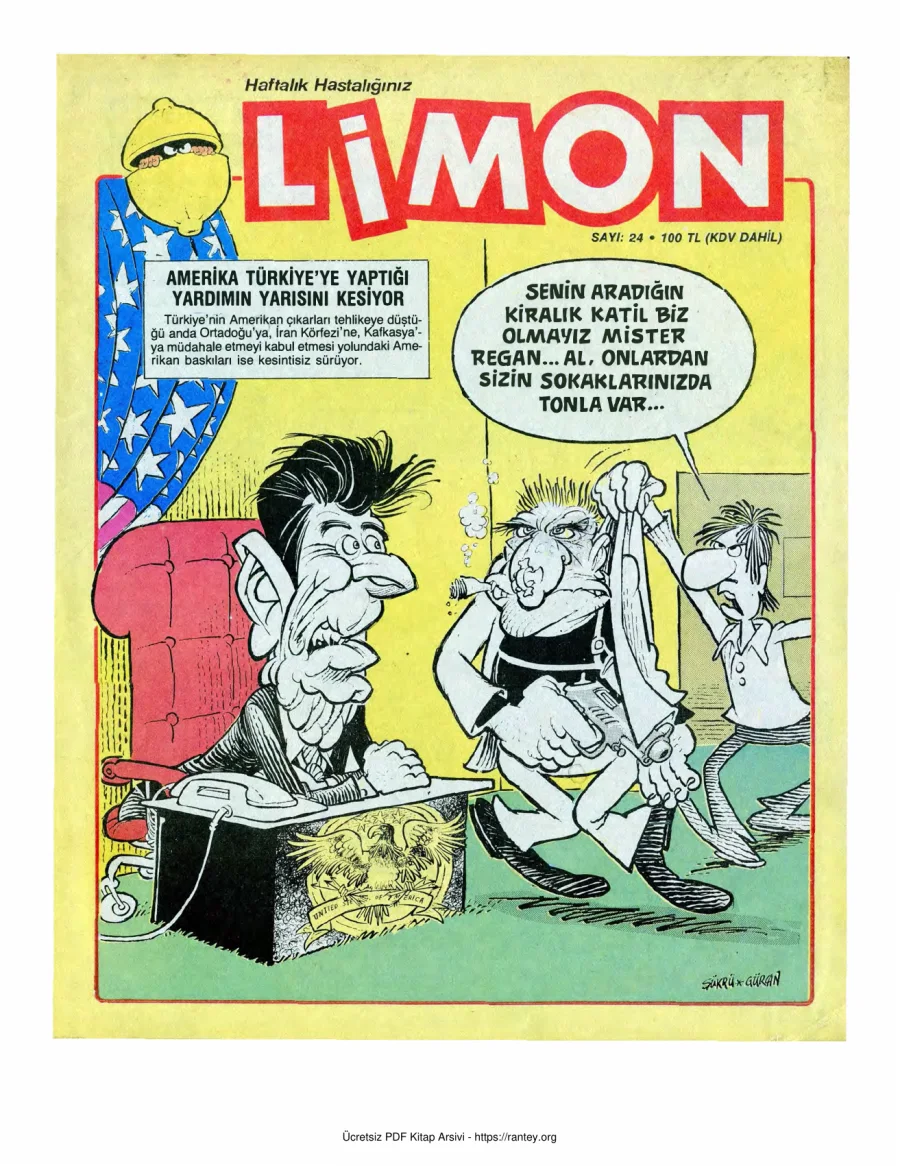 Limon 1986 Sayı 024 kapak görseli