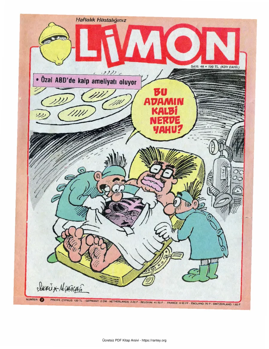 Limon 1987 Sayı 049 kapak görseli