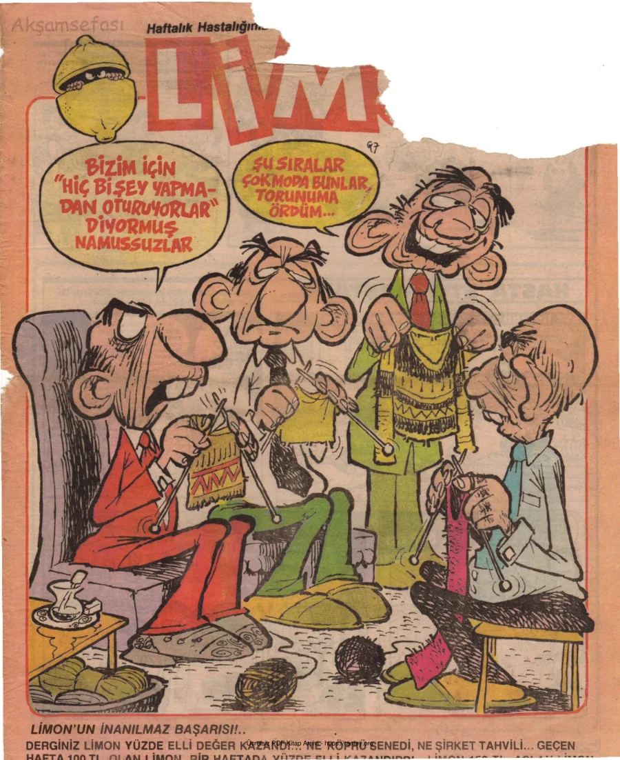 Limon 1988 Sayı 097 kapak görseli