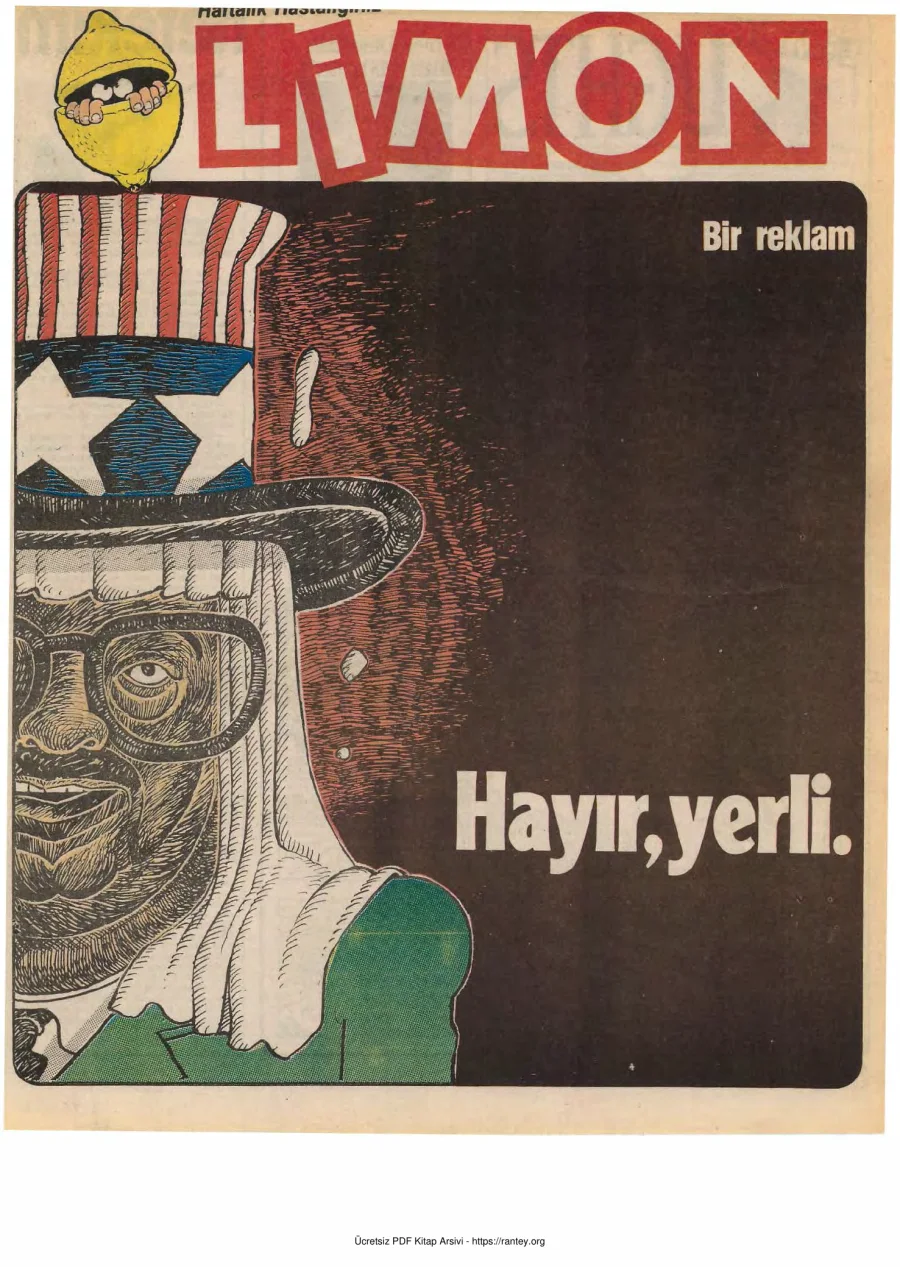Limon 1990 Sayı 218 kapak görseli