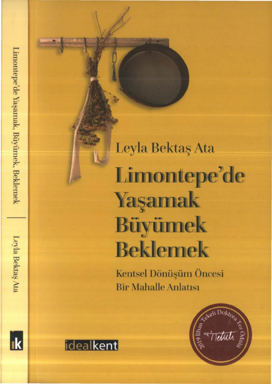 Limontepede Yaşamak Büyümek Beklemek İdeal Kent Yayınları kapak görseli