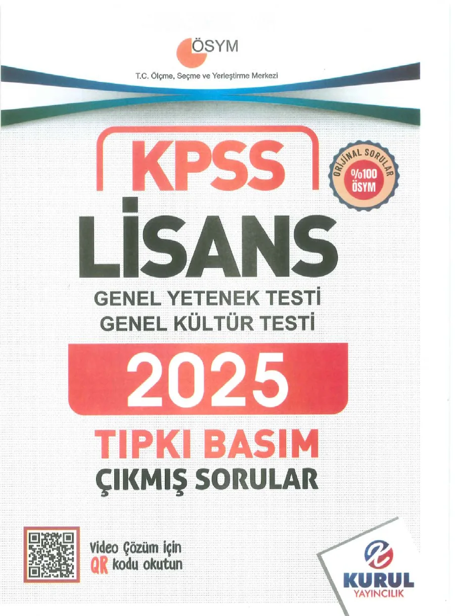 Lisans Tıpkı Basım Son 5 Yıl Çıkmış Sorular 2025 2021 kapak görseli