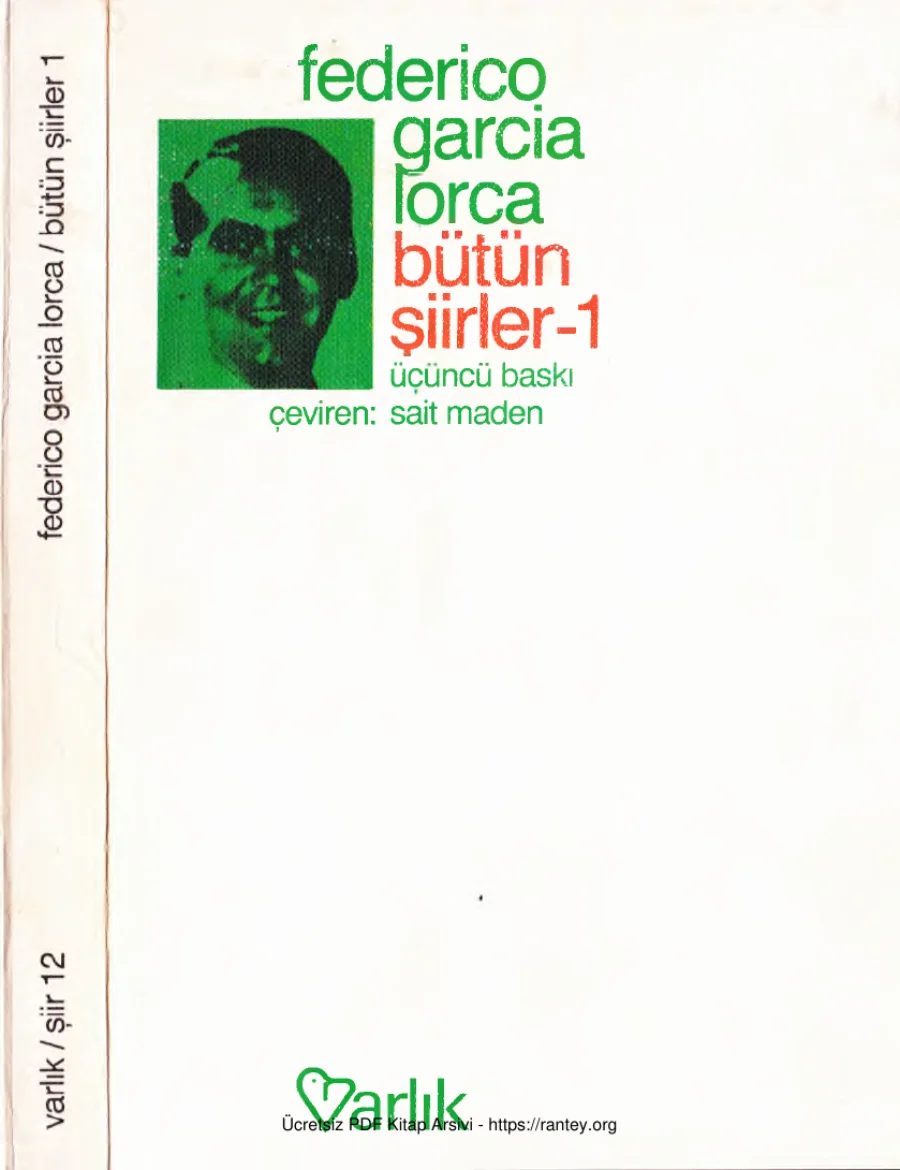 Lorca Bütün Şiirleri 1 kapak görseli
