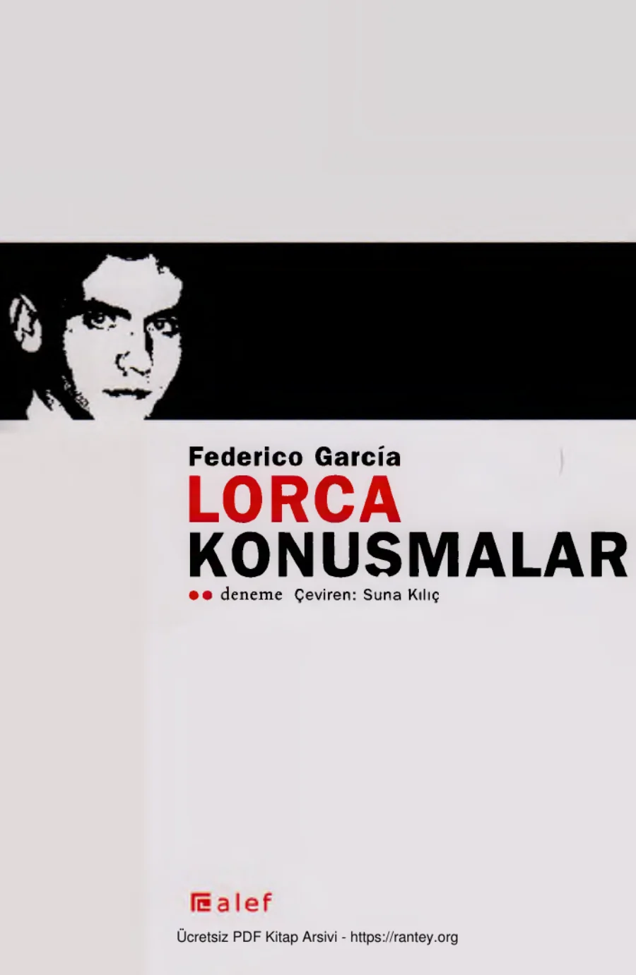 Lorca Konuşmalar kapak görseli
