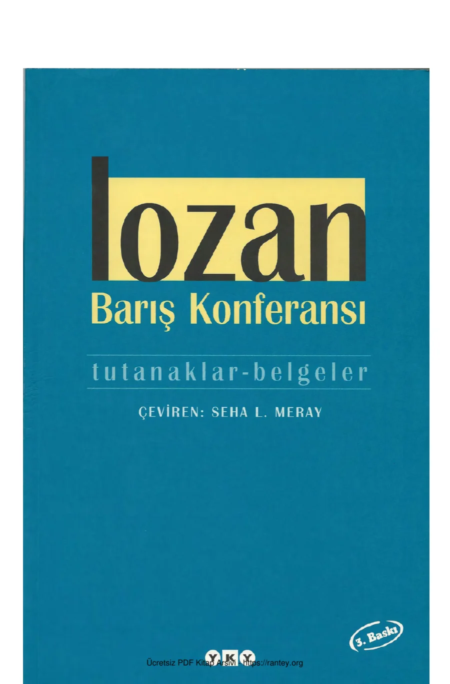 Lozan Barış Konferansı 1 kapak görseli