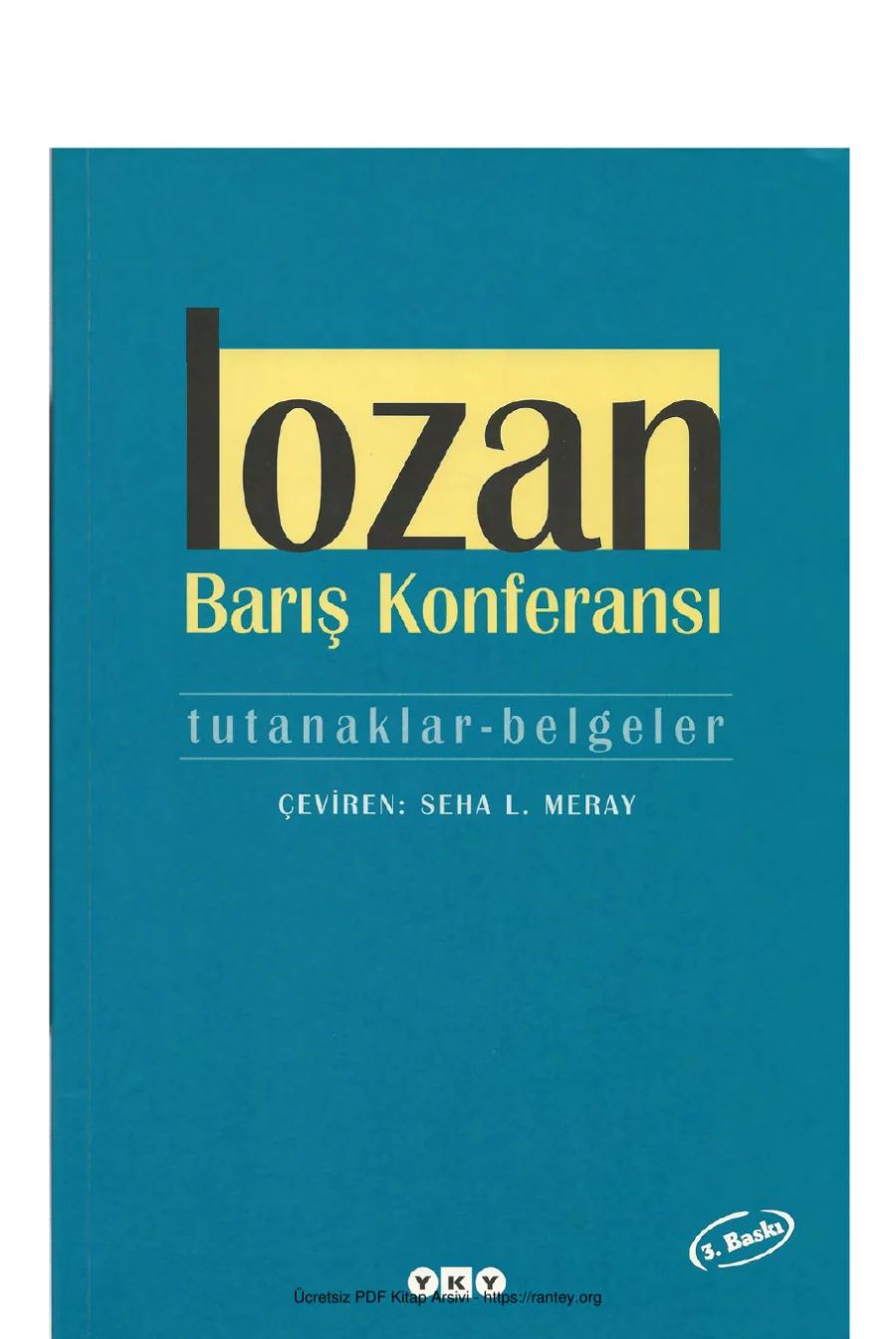 Lozan Barış Konferansı 8 kapak görseli
