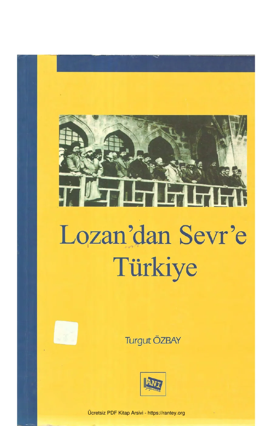 Lozandan Sevre Türkiye kapak görseli