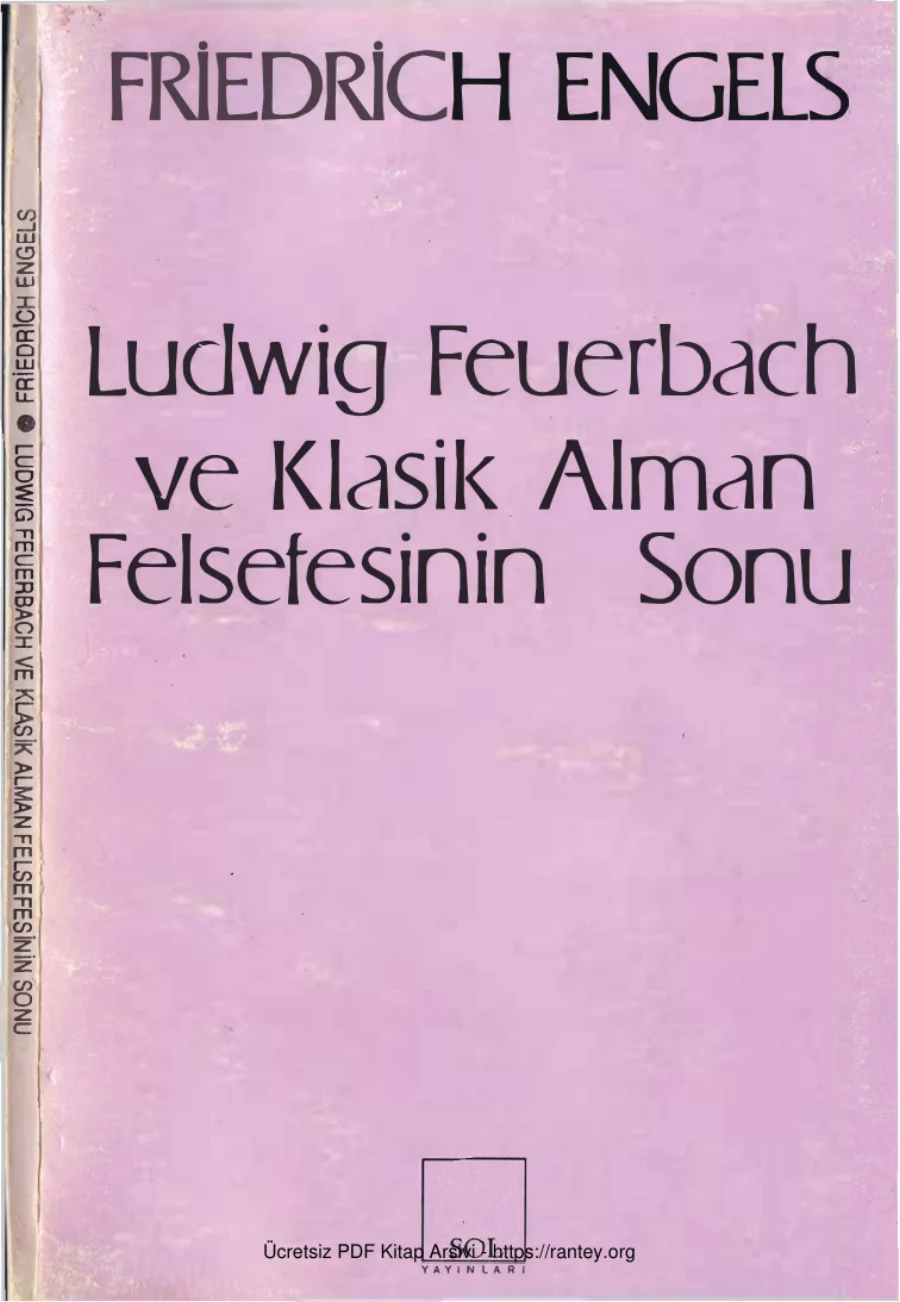 Ludwig Feuerbach ve Klasik Alman Felsefesinin Sonu kapak görseli