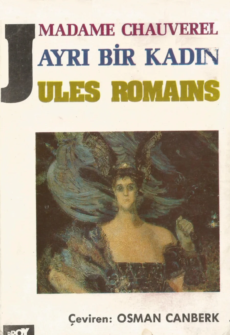 Madam Chauverel Ayrı Bir Kadın kitap kapağı