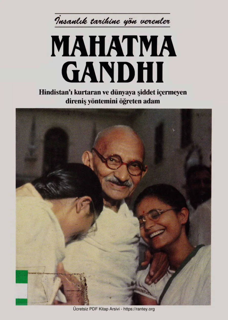 Mahatma Gandhi İlk kapak görseli