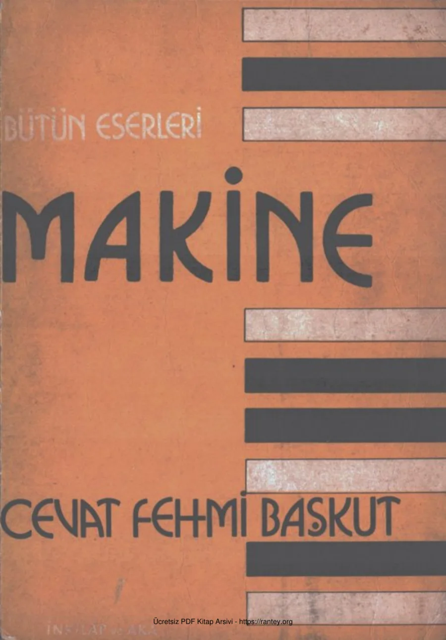 Makine kapak görseli