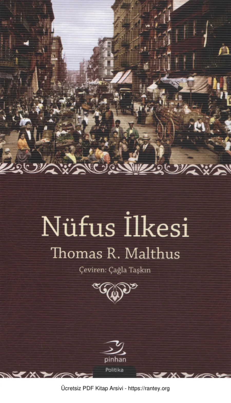 Malthus Nüfus İlkesi kapak görseli