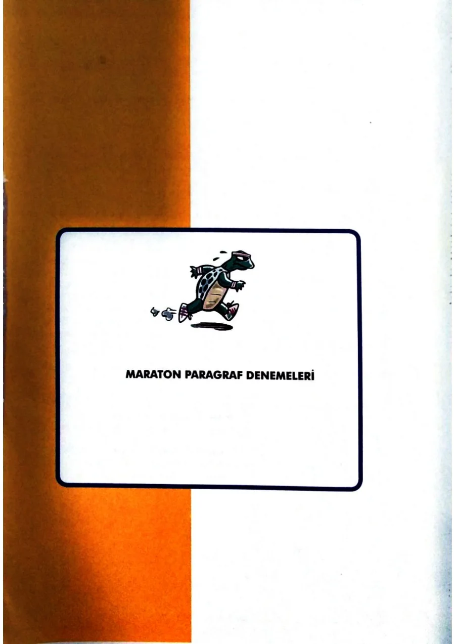 Maraton Paragraf Denemeleri 2021 kapak görseli