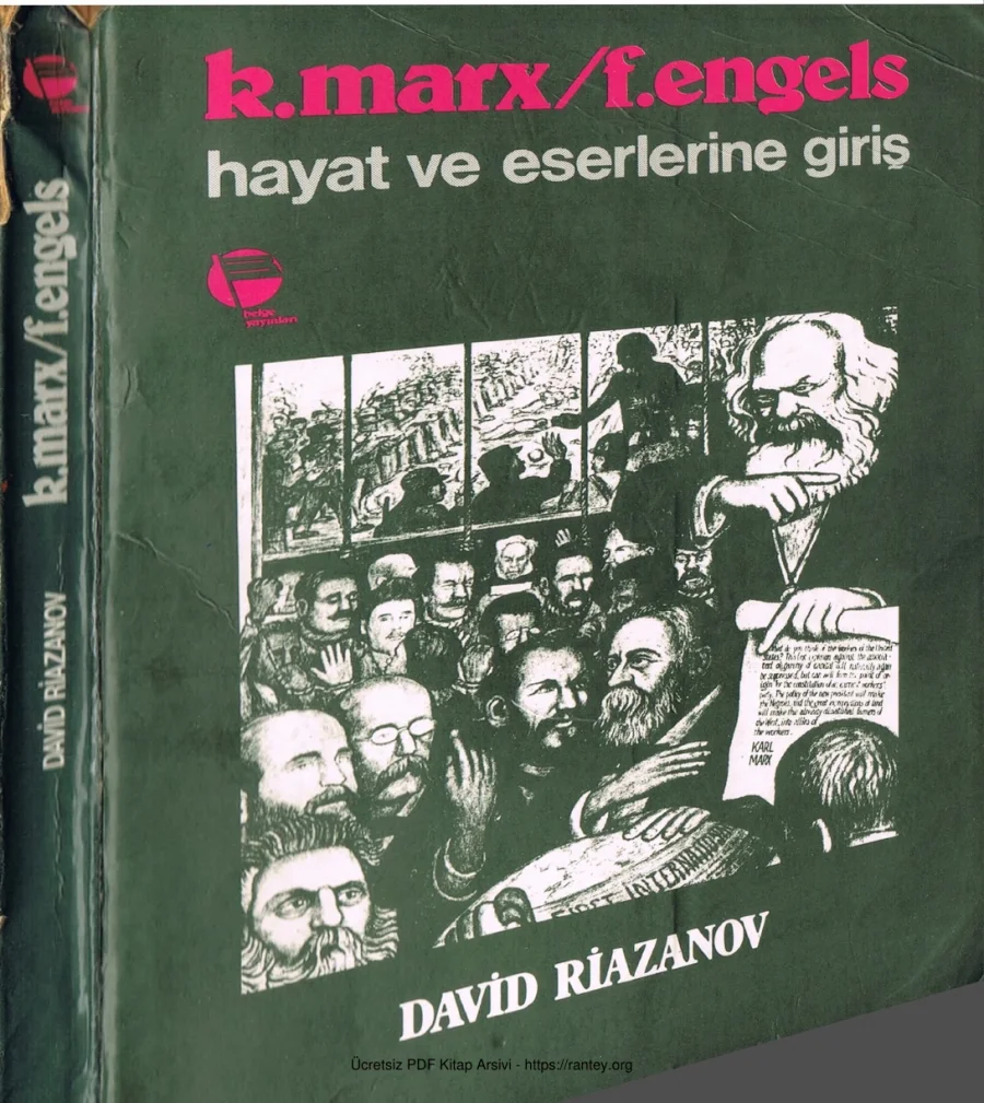 Marks Engels Hayat ve Eserlerine Giriş kapak görseli