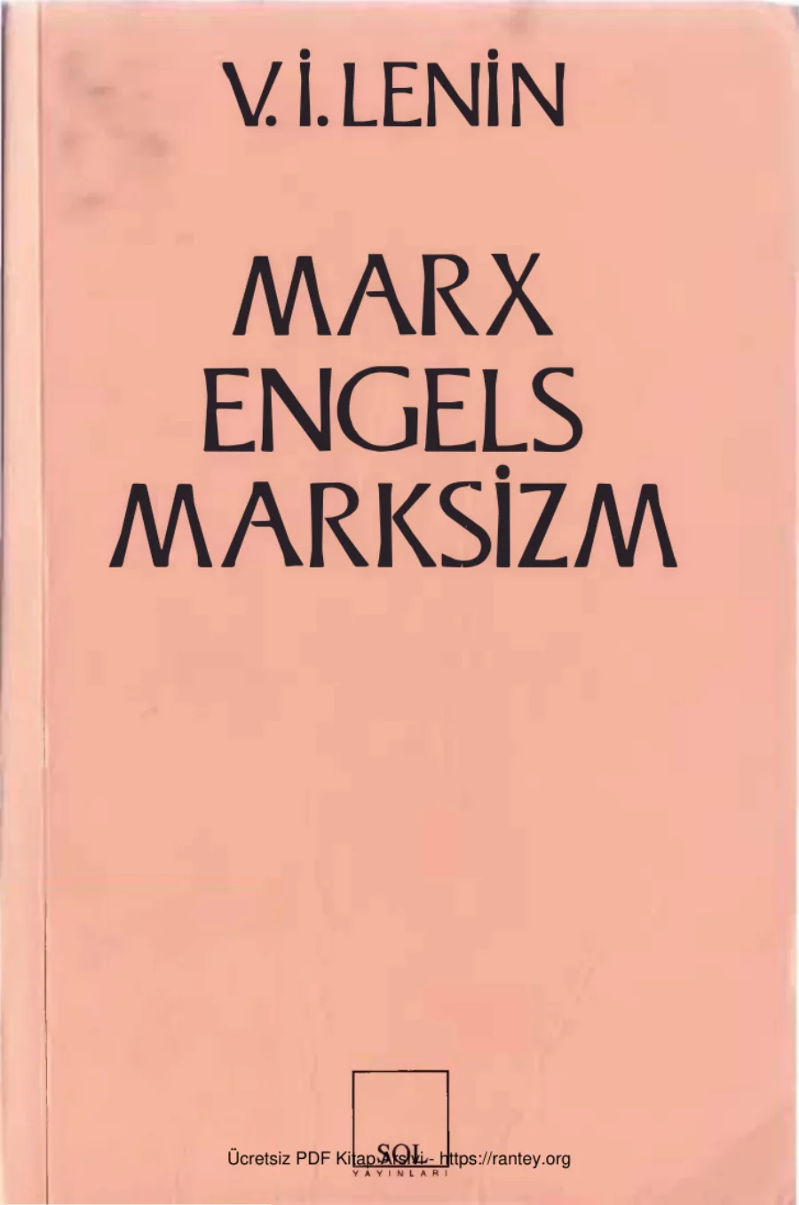 Marks Engels Marksizm kapak görseli