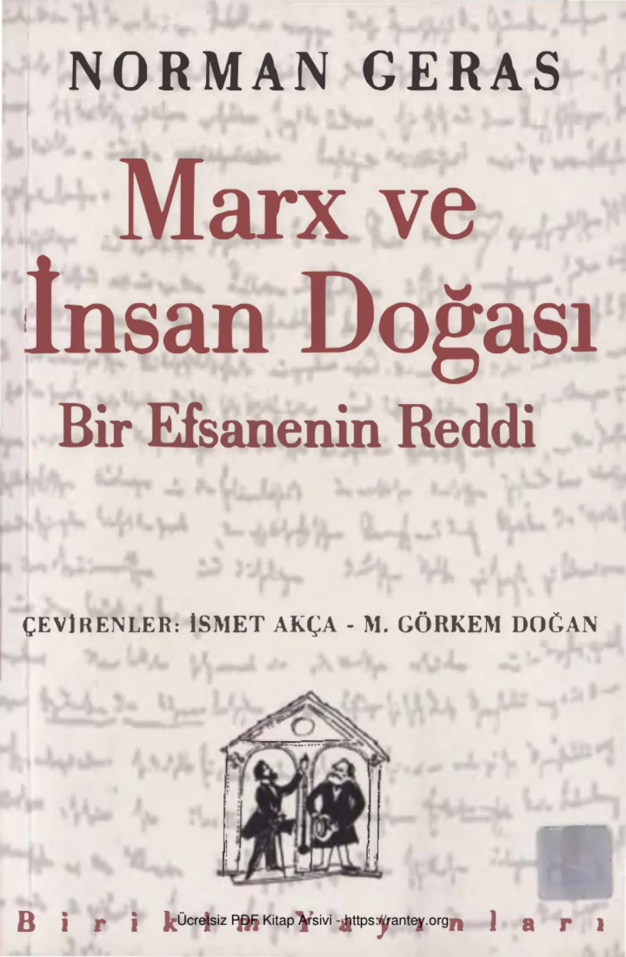 Marks ve İnsan Doğası kapak görseli