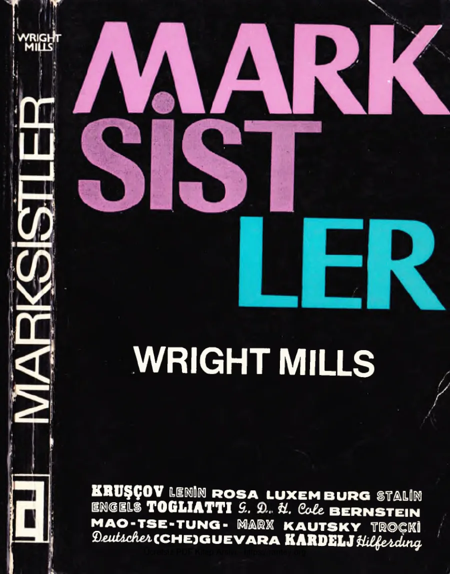 Marksistler Cilt I kapak görseli
