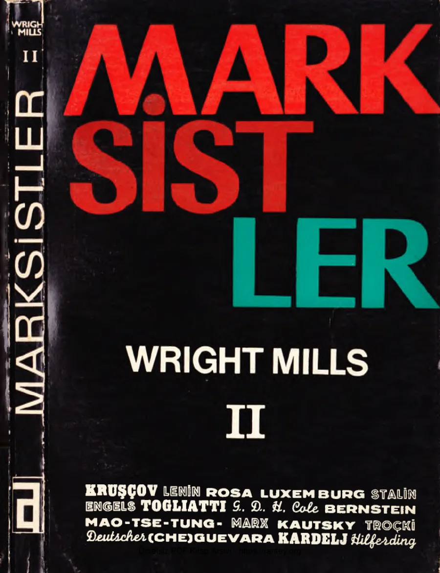 Marksistler Cilt II kapak görseli