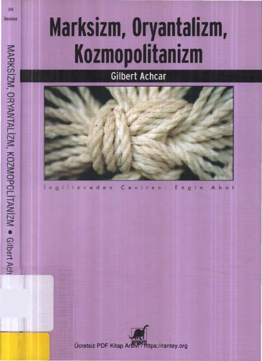 Marksizm Oryantalizm Kozmopolitanizm kapak görseli