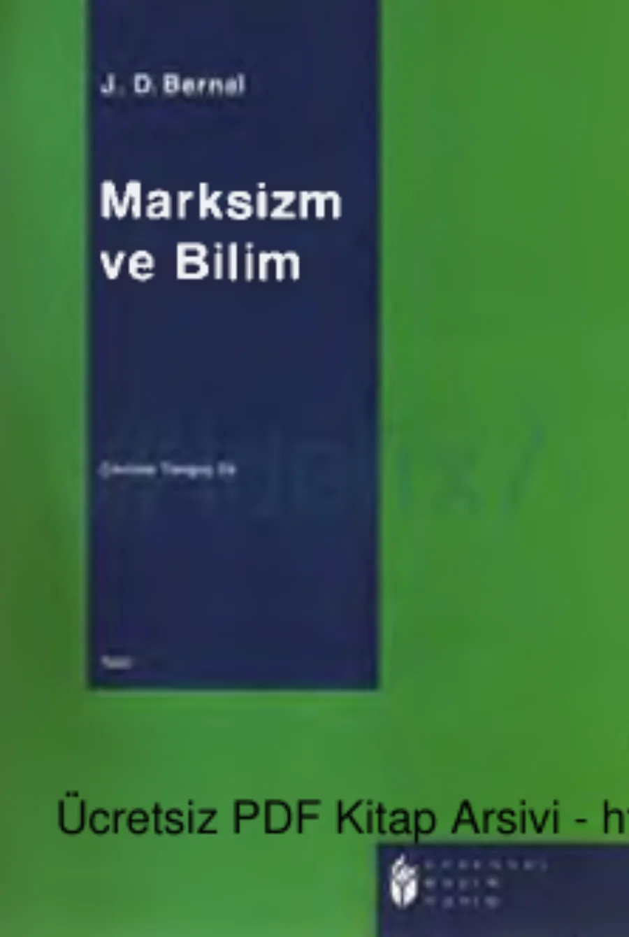 Marksizm ve Bilim kapak görseli