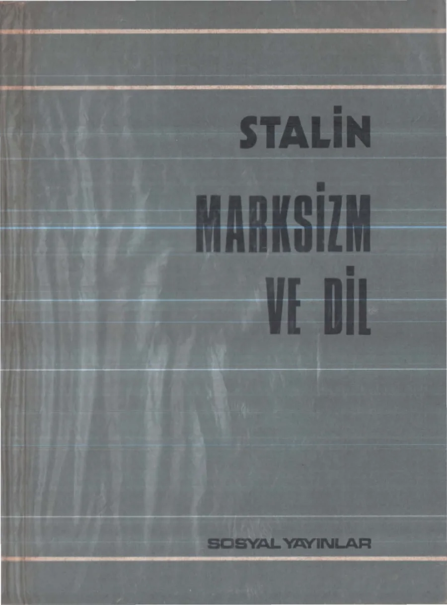Marksizm ve Dil kitap kapağı