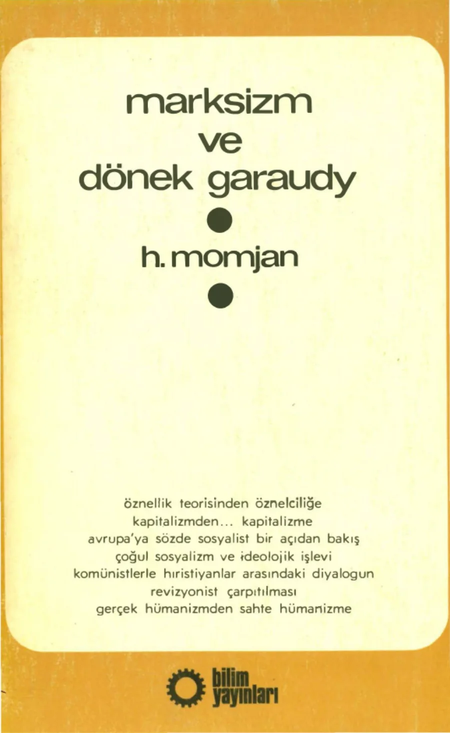 Marksizm ve Dönek Garaudy PDF kapak görseli