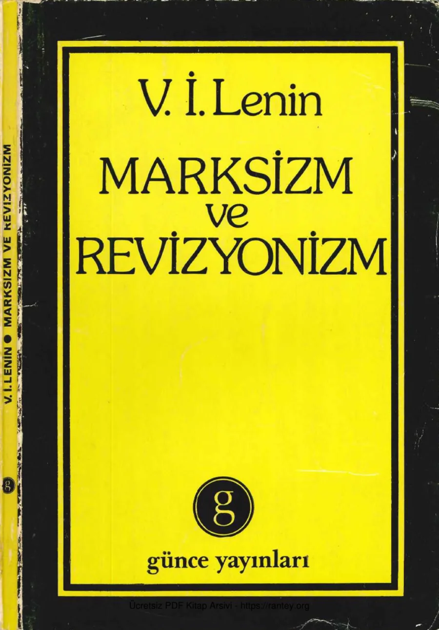 Marksizm ve Revizyonizm kapak görseli