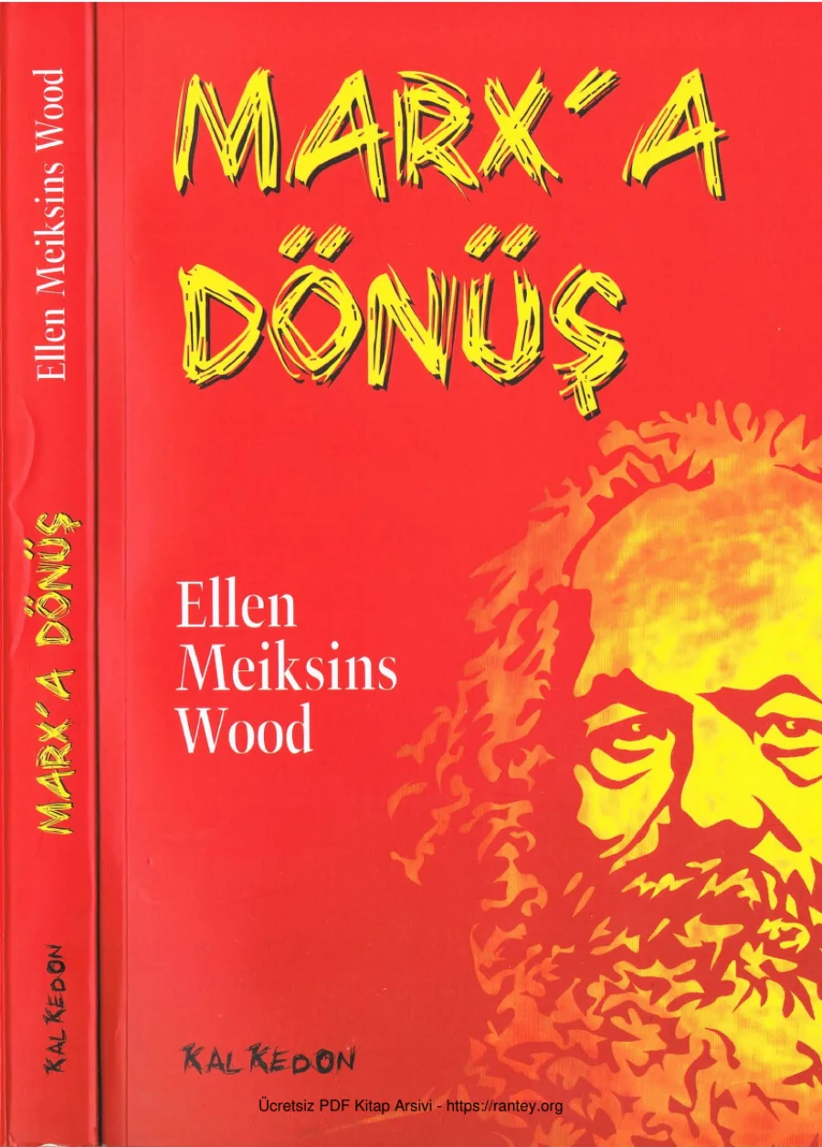 Marx'a Dönüş kapak görseli