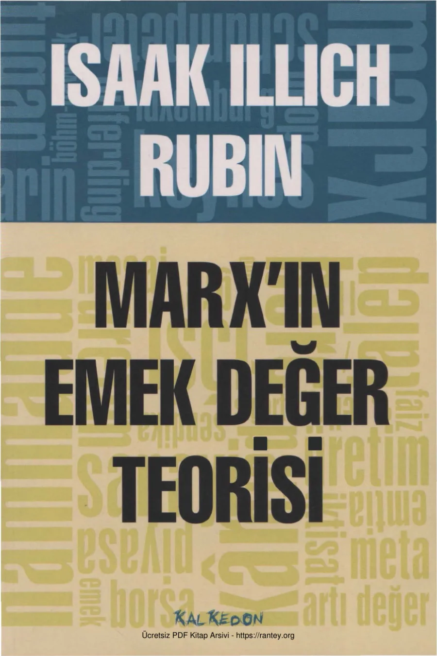 Marx'ın Değer Teorisi kapak görseli